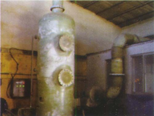 填料喷凝塔用于盐酸雾处理.jpg